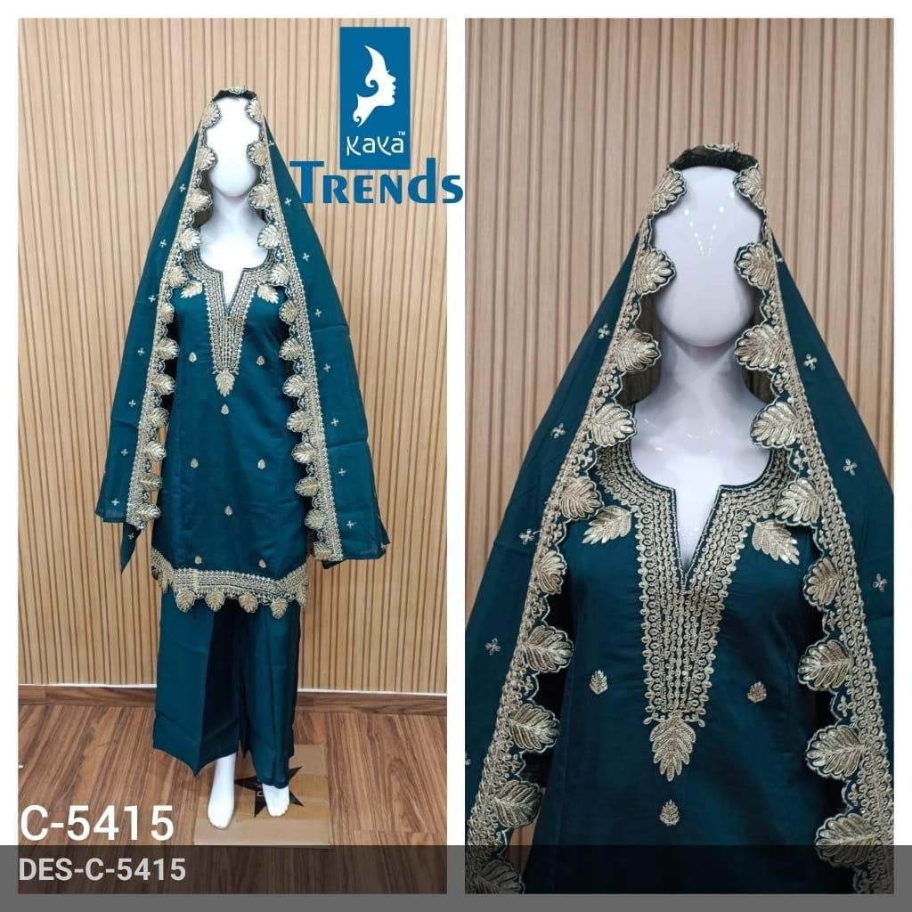 Short Kali 2025 Kaya Roman Readymade Plazzo Style Suits Supplier India