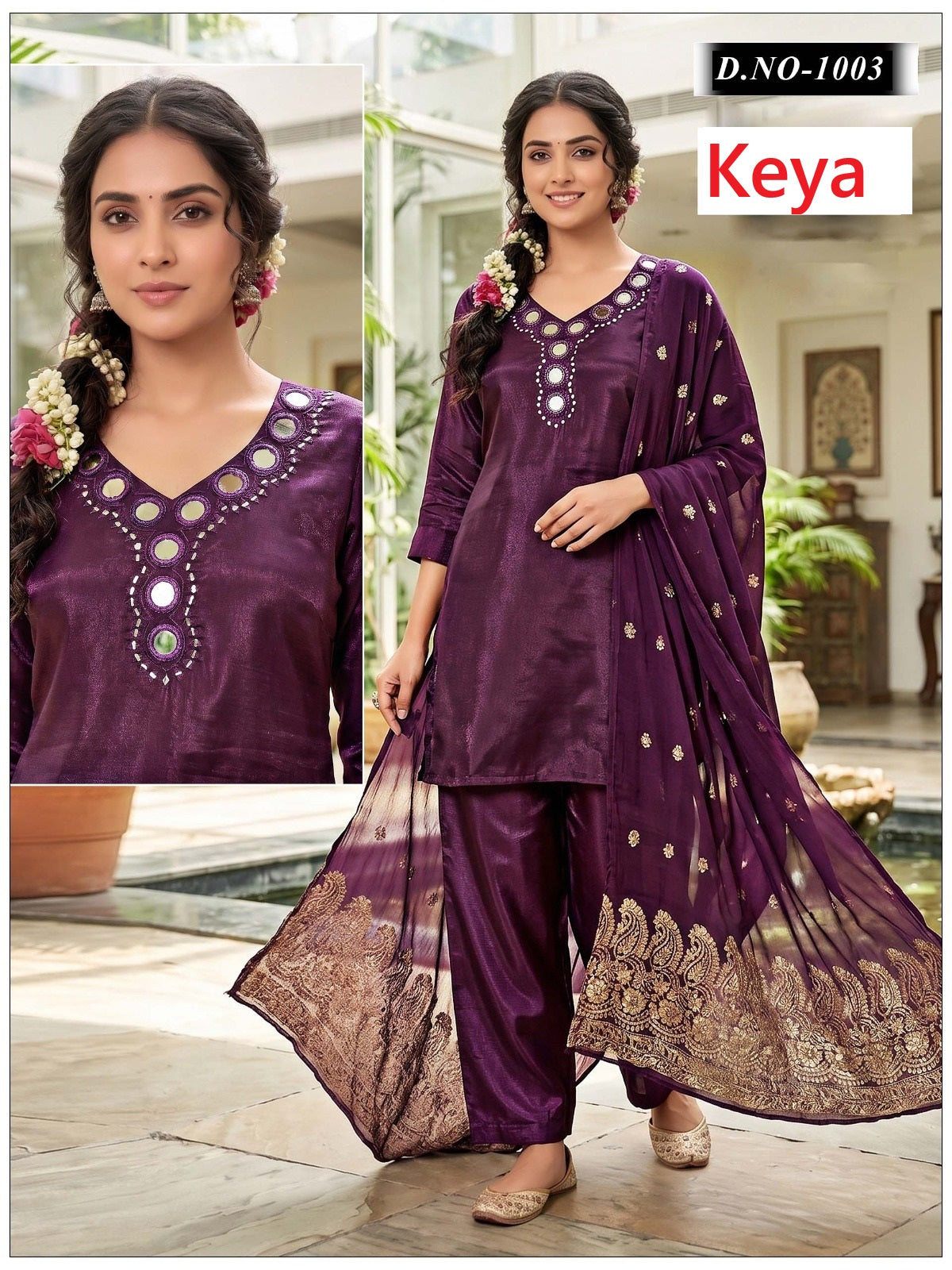 Short Kurti 2408 Keya Roman Readymade Suits Exporter Ahmedabad