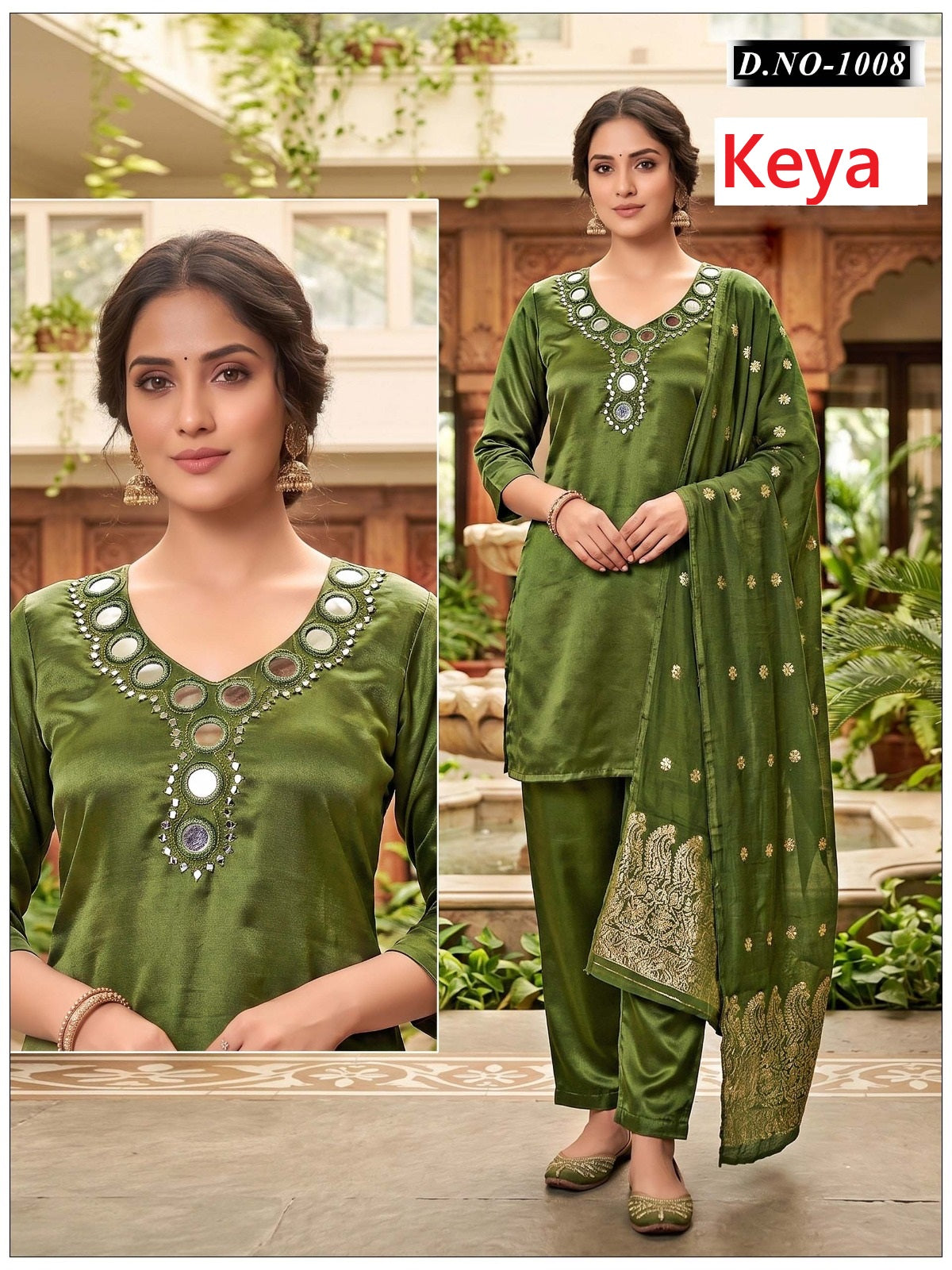 Short Kurti 2408 Keya Roman Readymade Suits Exporter Ahmedabad