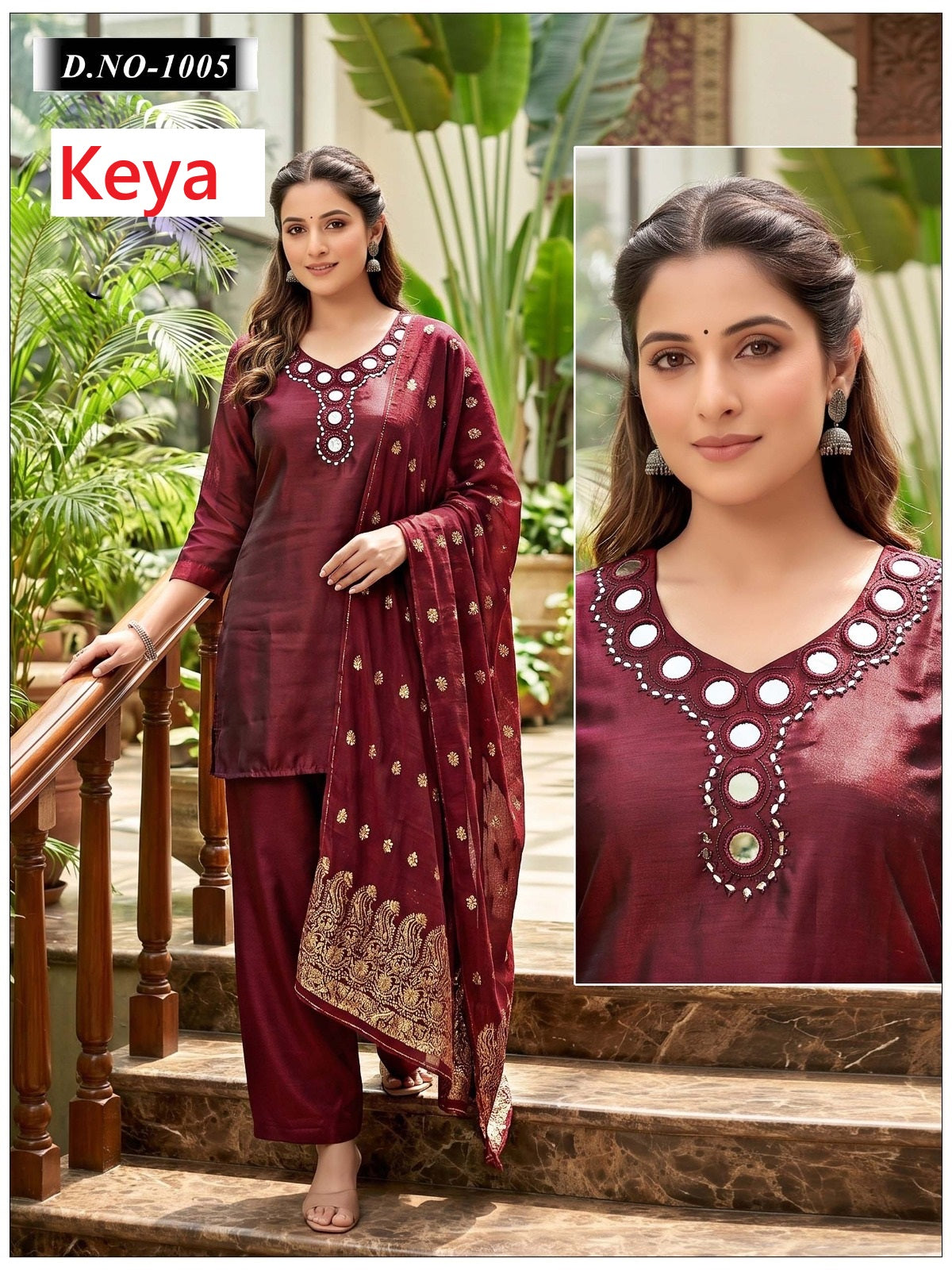 Short Kurti 2408 Keya Roman Readymade Suits Exporter Ahmedabad