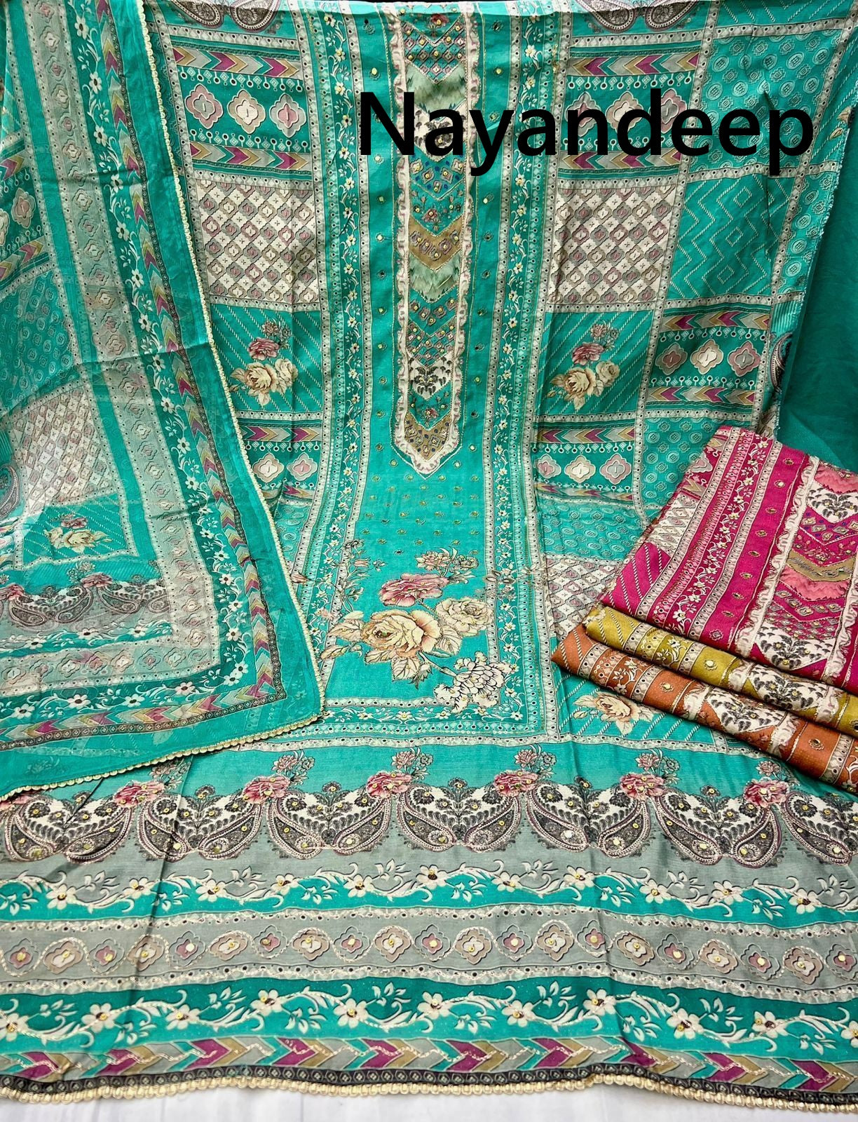 Shraddha Nayandeep Shimmer Salwar Suits Exporter India