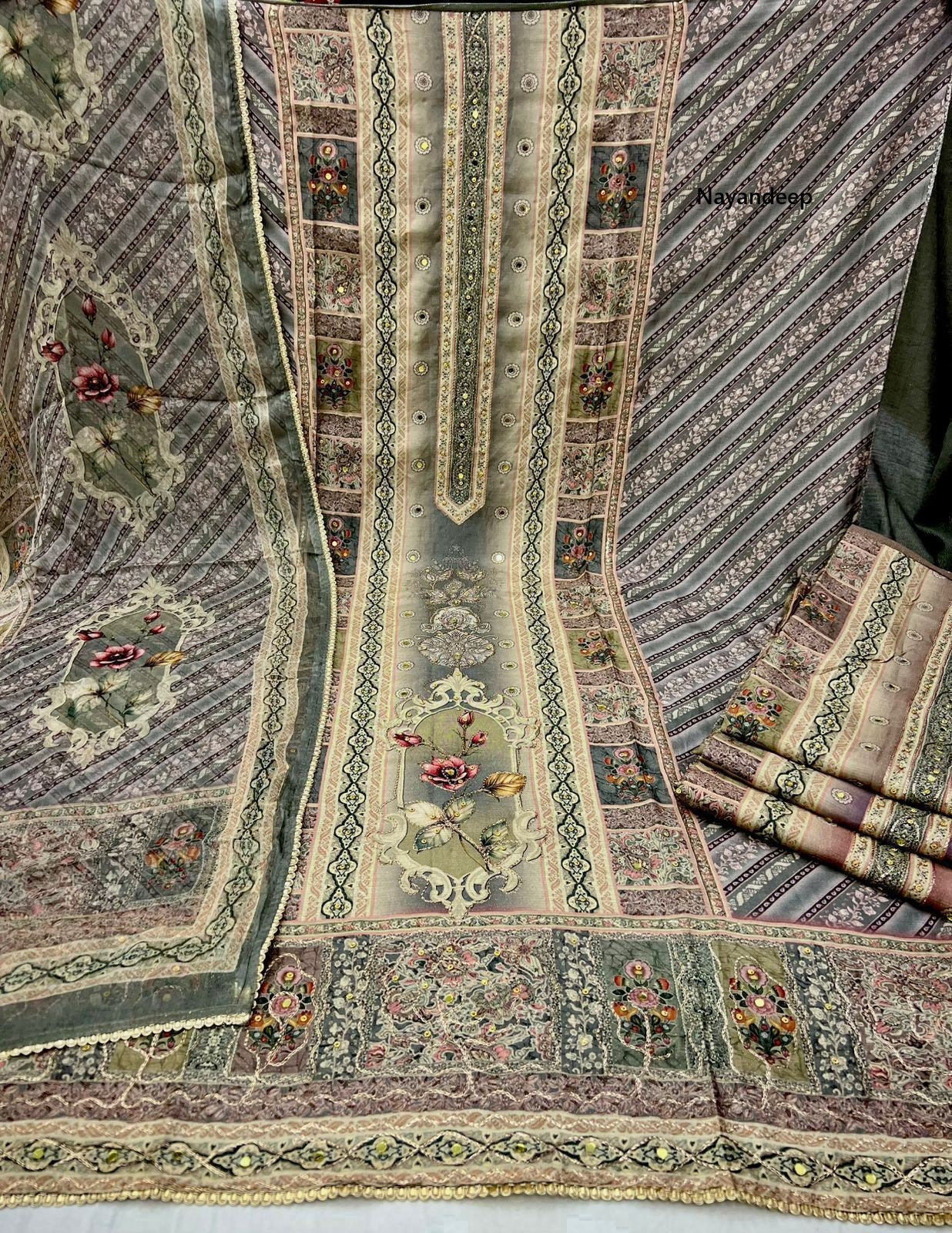 Shraddha Nayandeep Shimmer Salwar Suits Exporter India