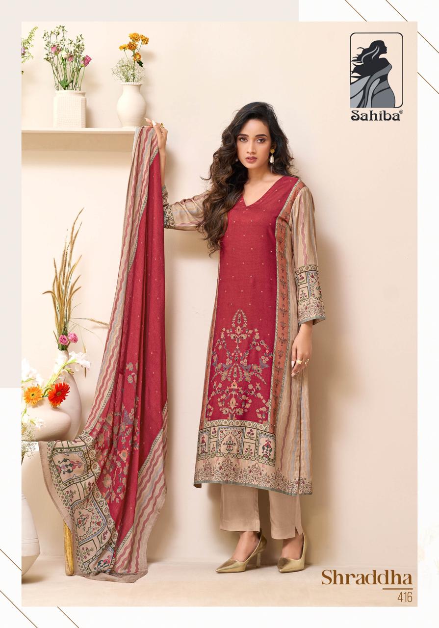 Shraddha Sahiba Pashmina Suits Supplier India