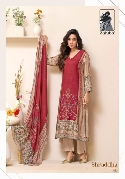 Shraddha Sahiba Pashmina Suits Supplier India