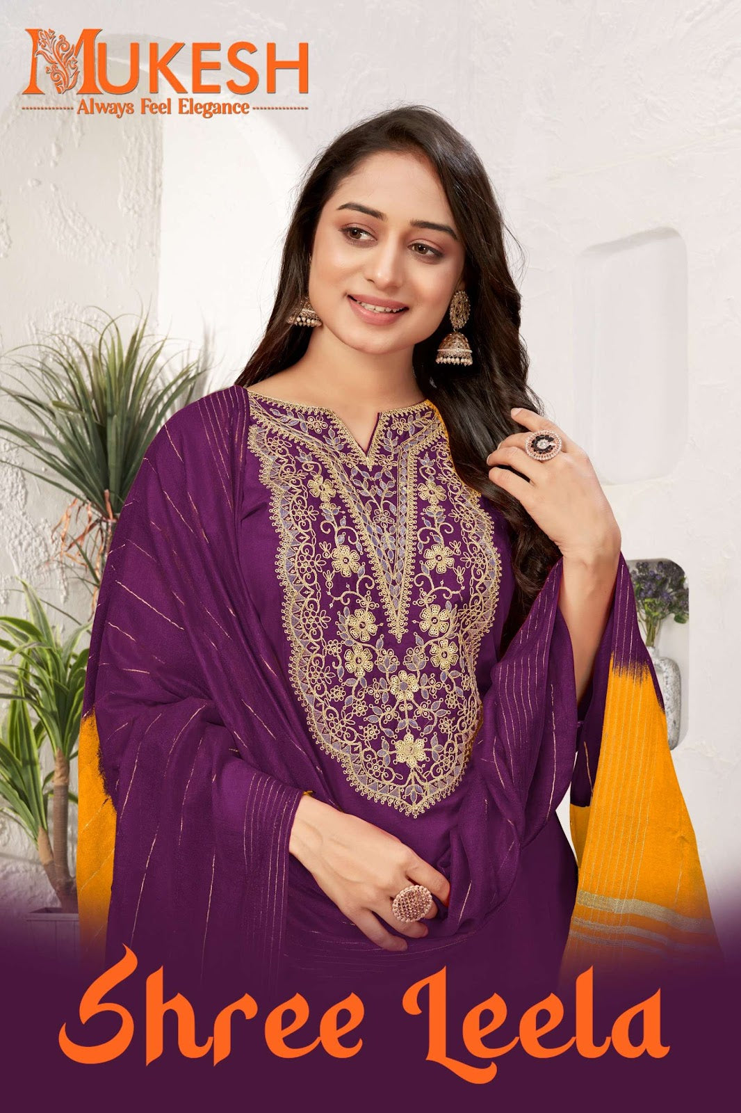 Shree Leela Mukesh Banwery Rayon 14Kg Readymade Pant Style Suits Exporter Ahmedabad