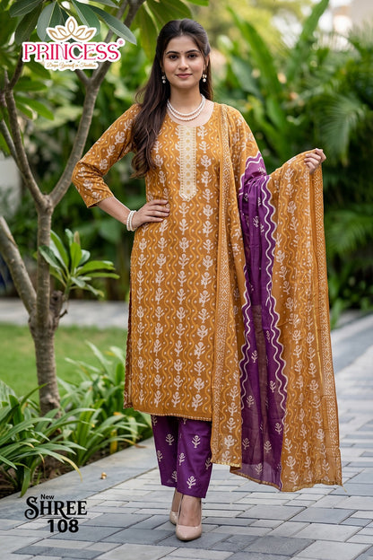 Shree Princess Creation Readymade Pant Style Suits Manufacturer Gujarat