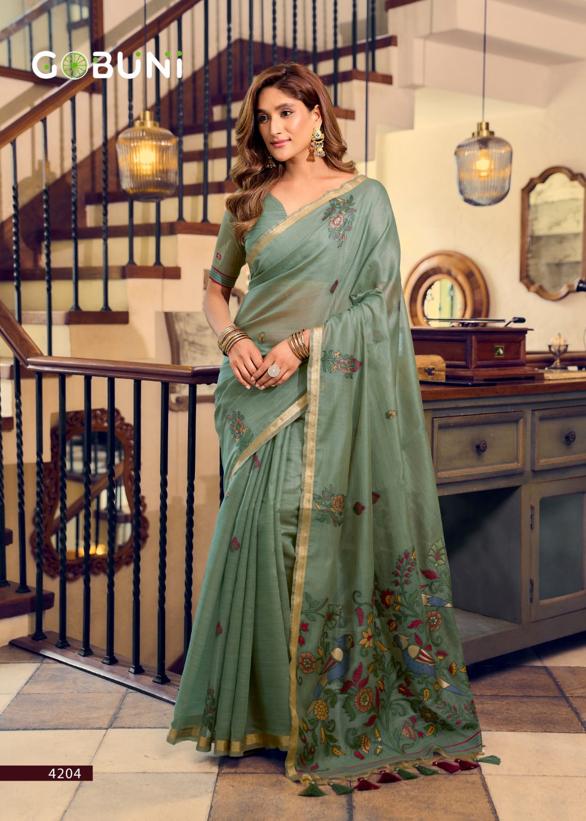Shreya Gobuni Sarees Wholesale Rate