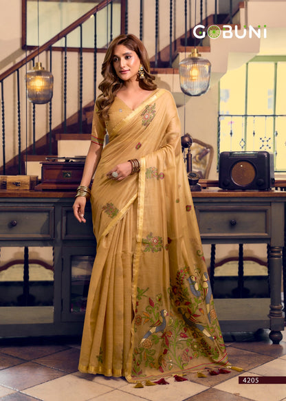 Shreya Gobuni Sarees Wholesale Rate