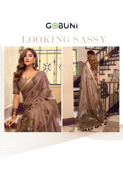 Shreya Gobuni Sarees Wholesale Rate