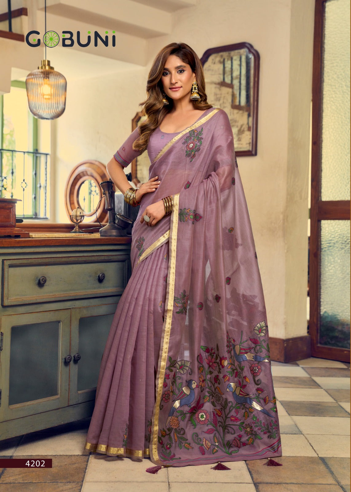 Shreya Gobuni Sarees Wholesale Rate