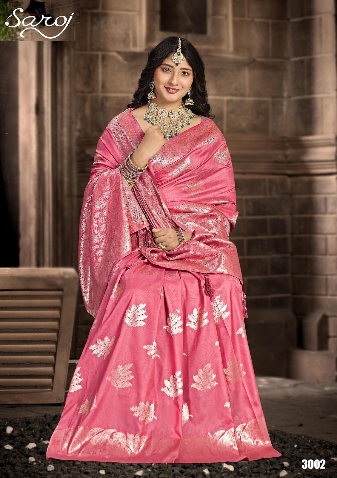 Shreya Silk Vol 3 Saroj Sarees Wholesaler Ahmedabad