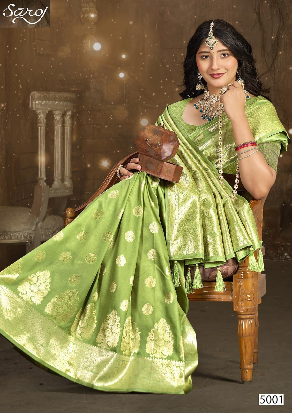 Shreya Silk Vol 5 Saroj Sarees Manufacturer India