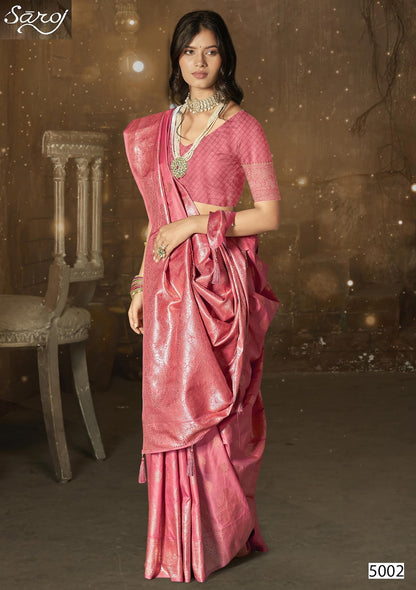 Shreya Silk Vol 5 Saroj Sarees Manufacturer India