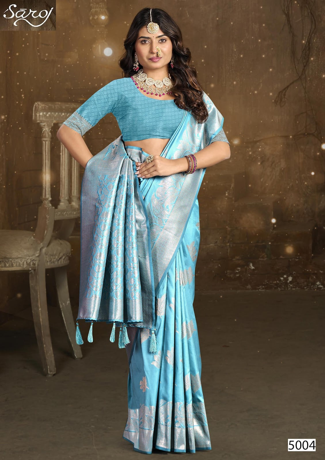 Shreya Silk Vol 5 Saroj Sarees Manufacturer India