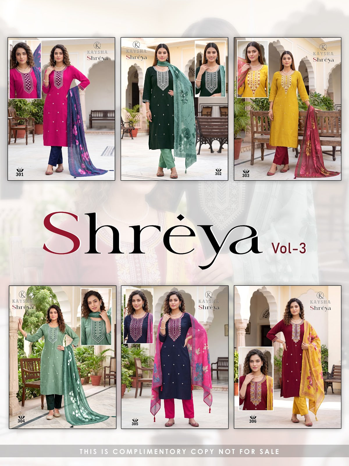 Shreya Vol 3 Kysa Vertican Readymade Pant Style Suits Wholesaler Gujarat