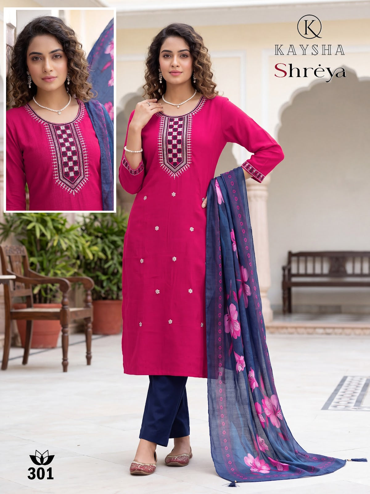 Shreya Vol 3 Kysa Vertican Readymade Pant Style Suits Wholesaler Gujarat