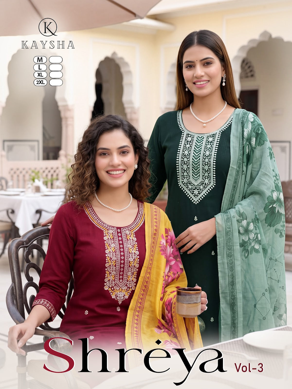 Shreya Vol 3 Kysa Vertican Readymade Pant Style Suits Wholesaler Gujarat