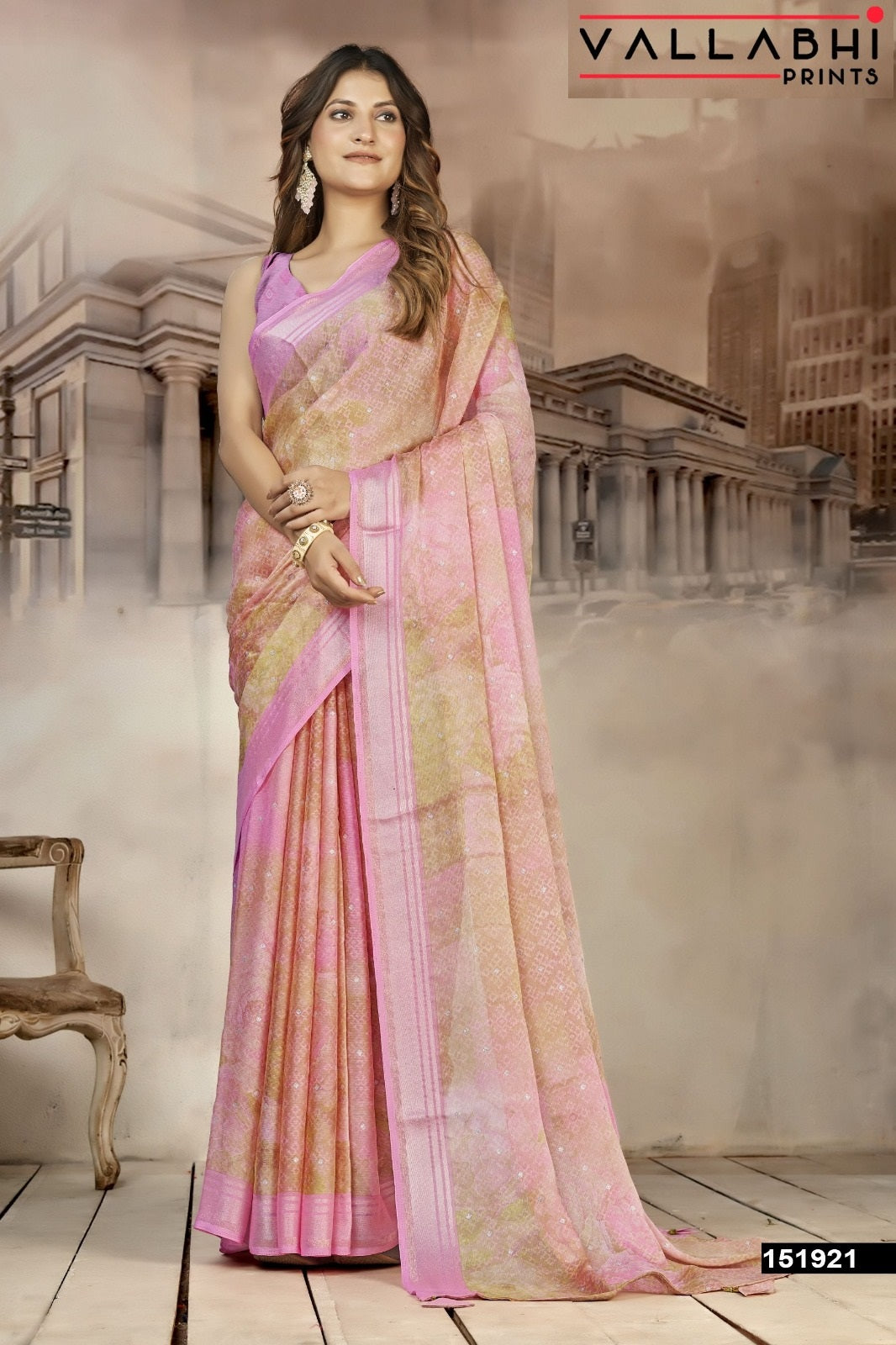 Shridha Vol 16 Vallabhi Prints Georgette Sarees Manufacturer India