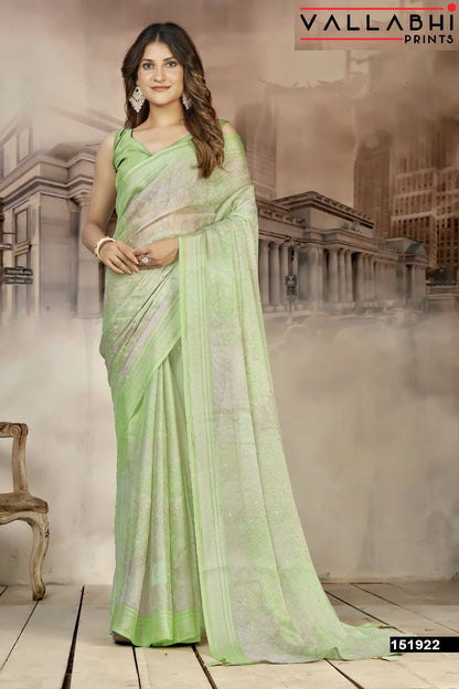 Shridha Vol 16 Vallabhi Prints Georgette Sarees Manufacturer India