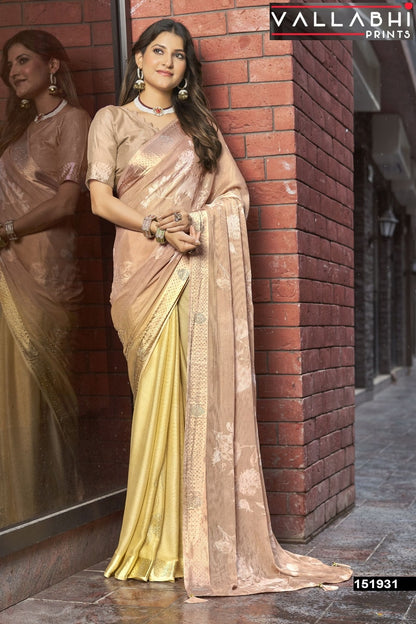 Shrihanshi Vallabhi Prints Moss Sarees Exporter Ahmedabad