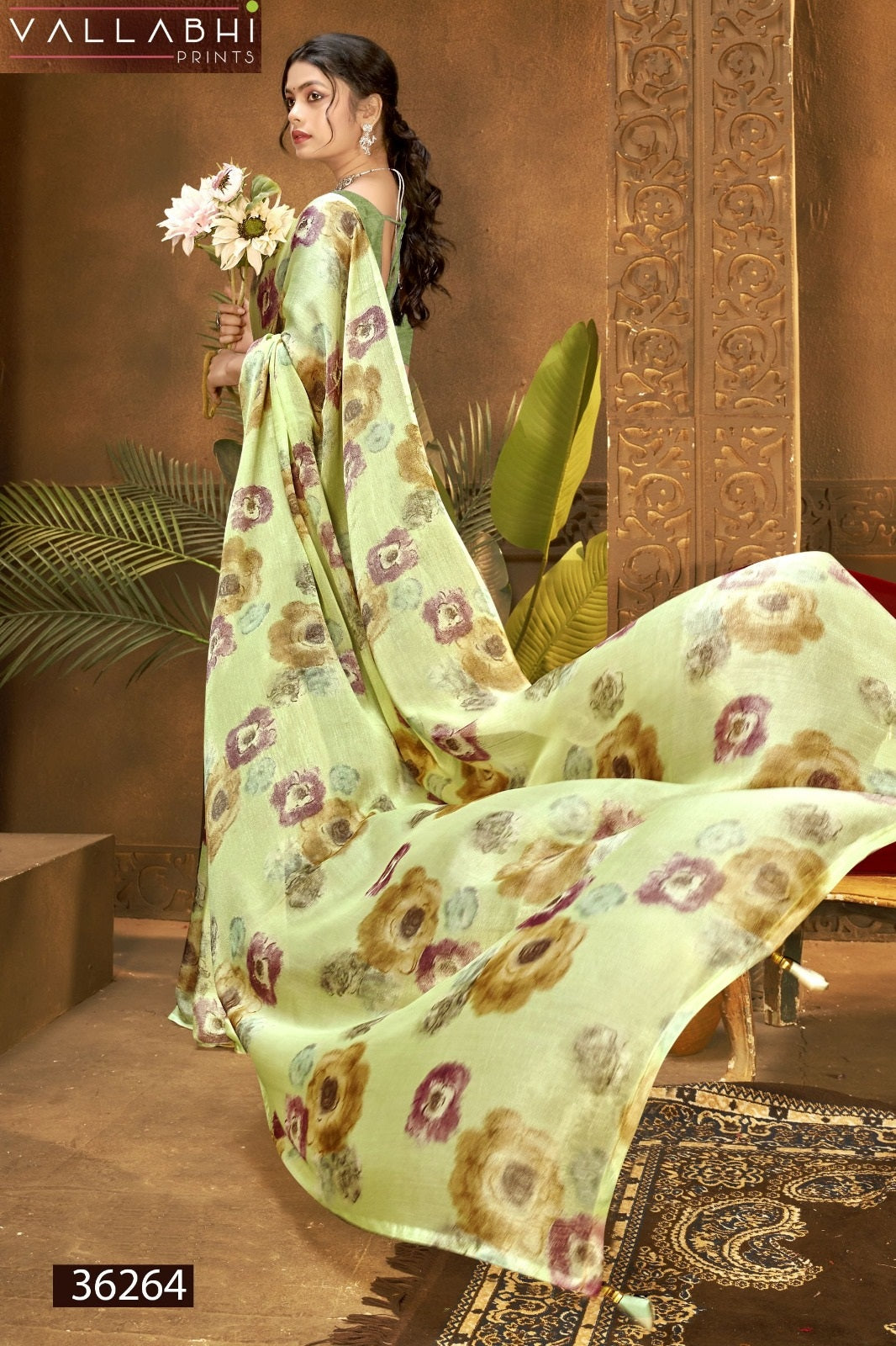Shrilia Vol 2 Vallabhi Prints Georgette Sarees Wholesale