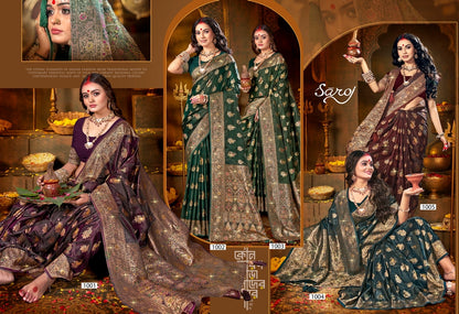 Shrinidhi Satin Saroski Vol 2 Saroj Silk Sarees Supplier India