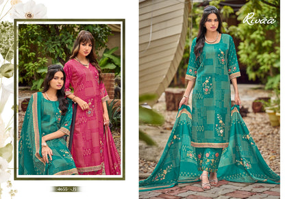Shrinki Rivaa Pashmina Suits Wholesale