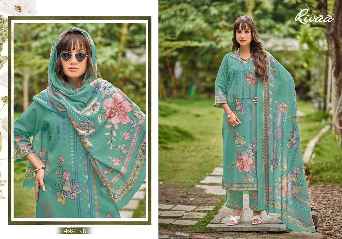 Shrinki Rivaa Pashmina Suits Wholesale