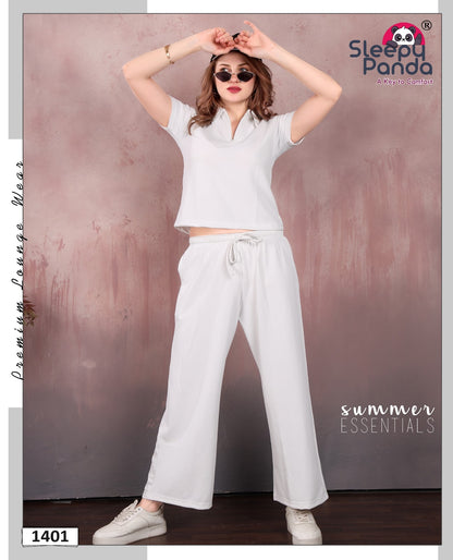 Shrishti 1401 Sleepy Panda Waffle Co Ord Set Supplier Ahmedabad