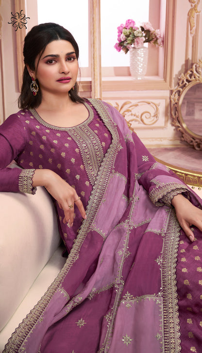 Shristi Hitlist Kuleesh Vinay Fashion Llp Silk Jacquard Pant Style Suits Wholesale Price