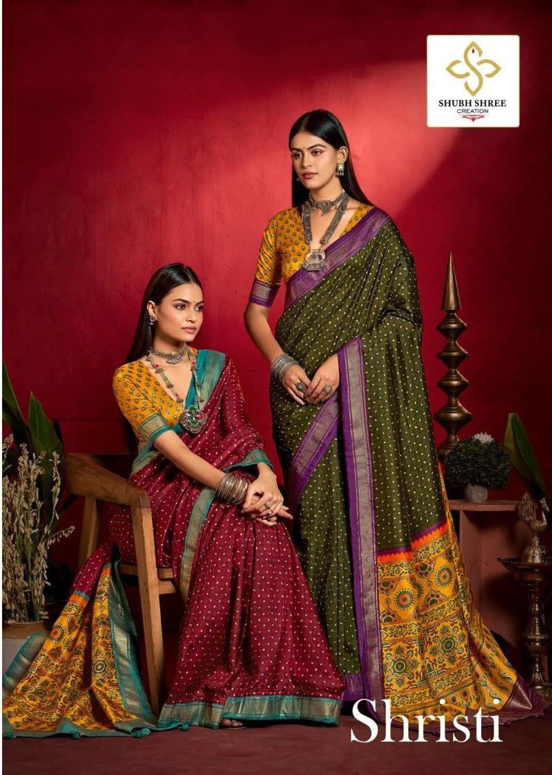 Shristi Shubh Shree Tusser Silk Sarees Manufacturer