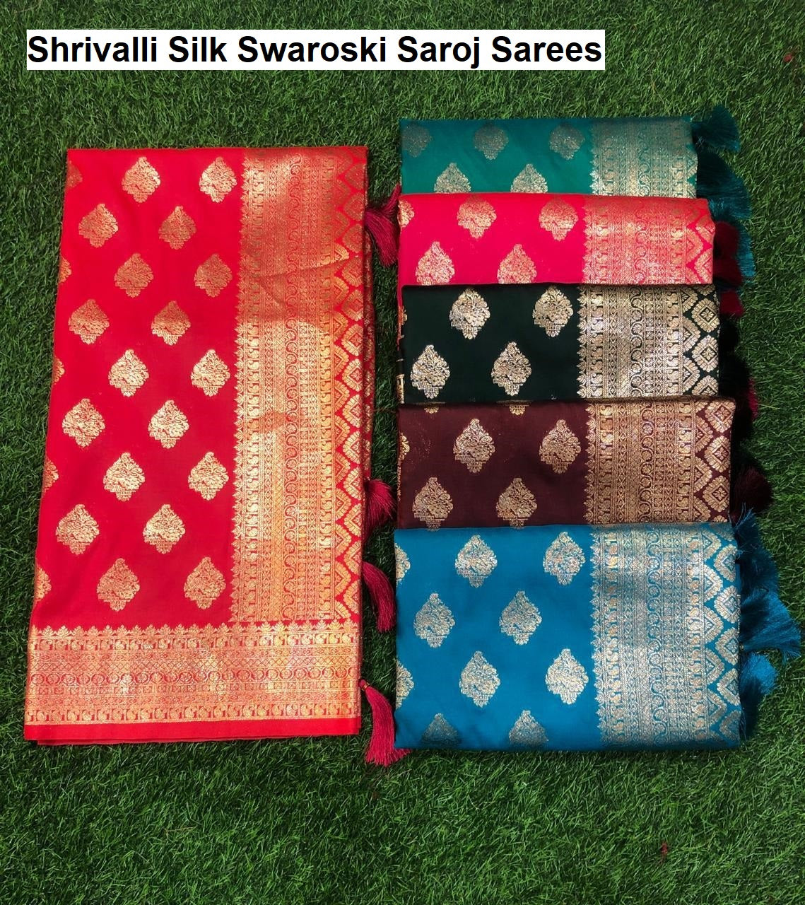 Shrivalli Silk Swaroski Saroj Pure Silk Sarees Supplier Gujarat