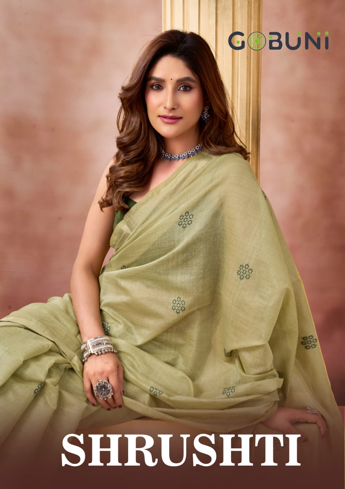 Shrushti Gobuni Cotton Sarees Wholesale Rate