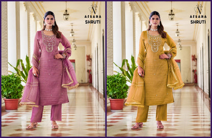 Shruti Afsana Salsa Pakistani Readymade Suits Manufacturer