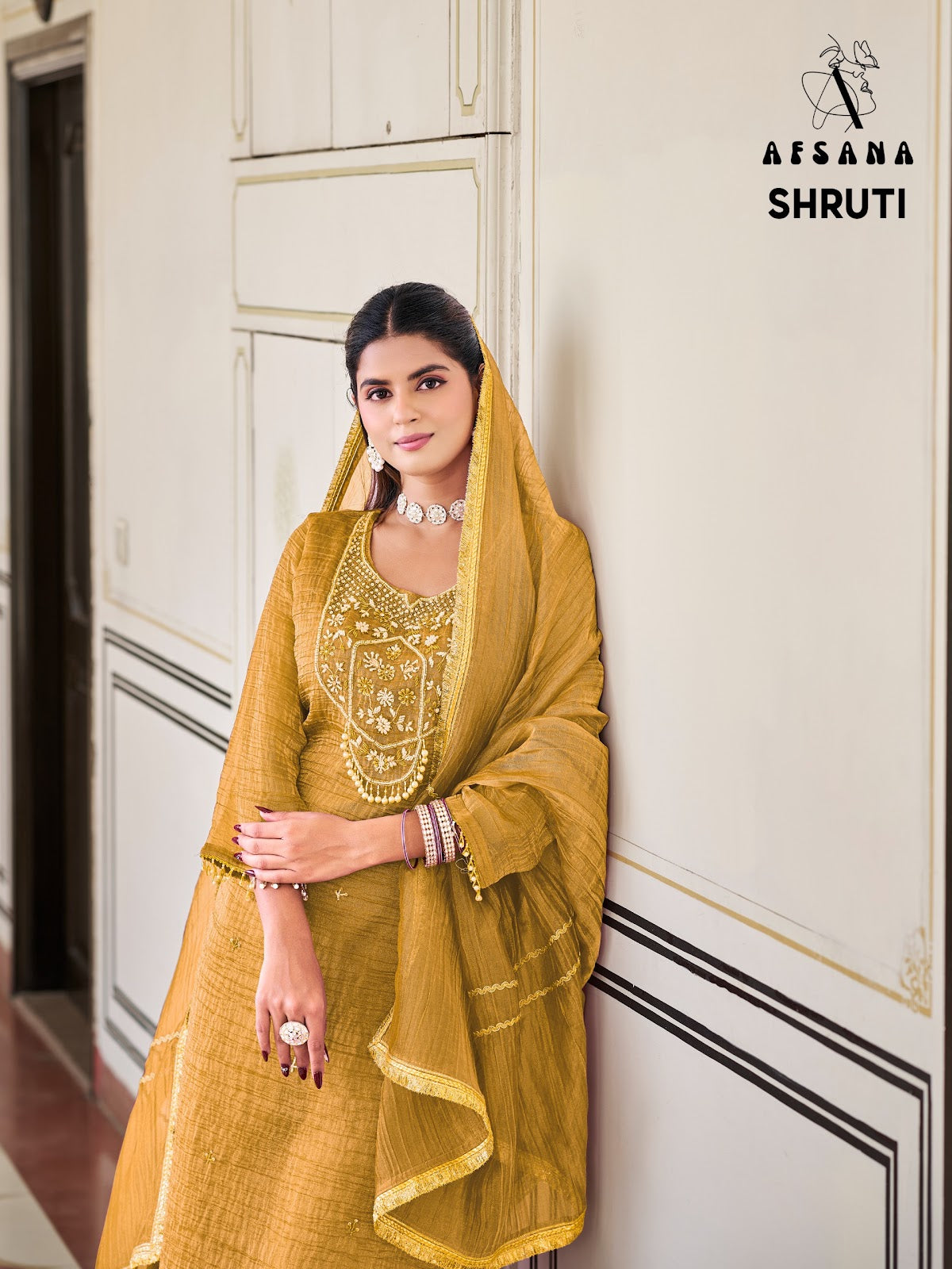 Shruti Afsana Salsa Pakistani Readymade Suits Manufacturer