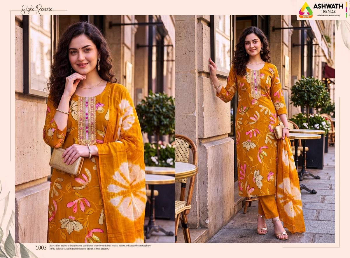 Shruti Ashwath Vetican Readymade Pant Style Suits Exporter Ahmedabad