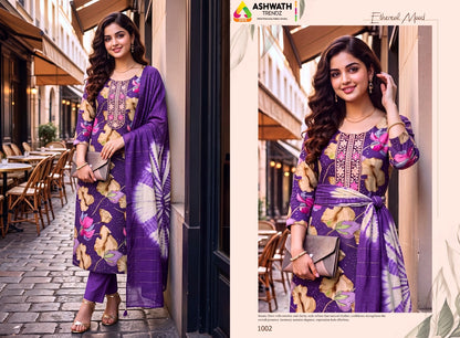 Shruti Ashwath Vetican Readymade Pant Style Suits Exporter Ahmedabad