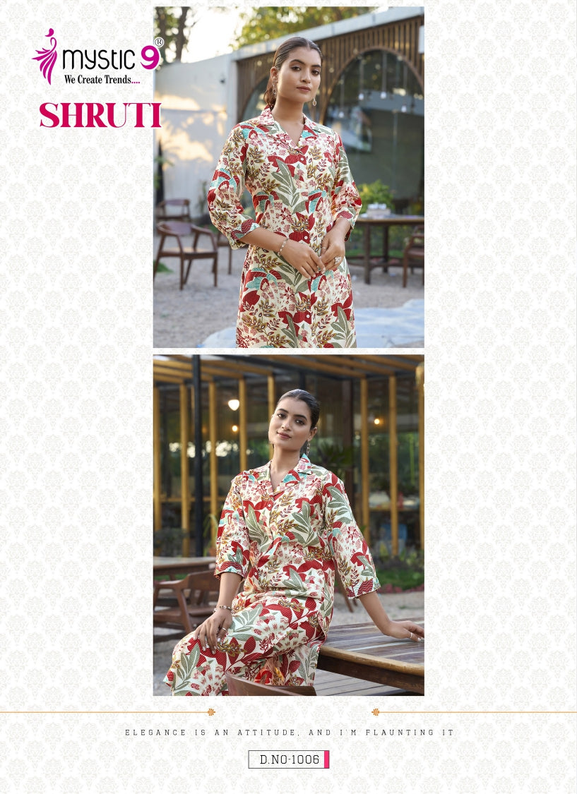 Shruti Vol 1 Mystic 9 Vetican Co Ord Set Wholesaler