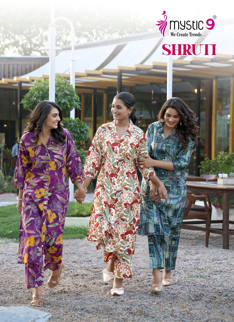 Shruti Vol 1 Mystic 9 Vetican Co Ord Set Wholesaler