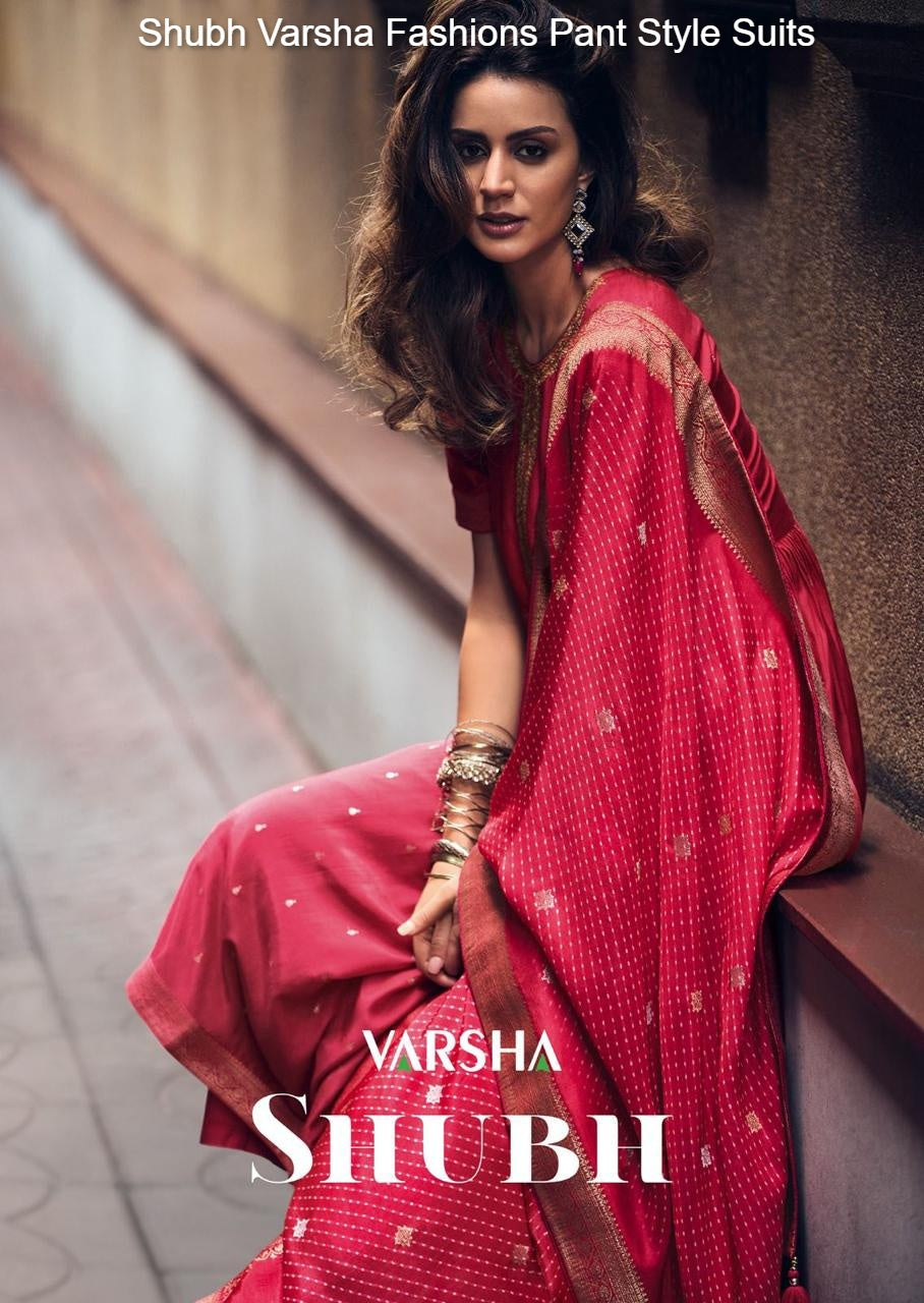 Shubh Varsha Fashions Muslin Pant Style Suits Wholesaler Gujarat