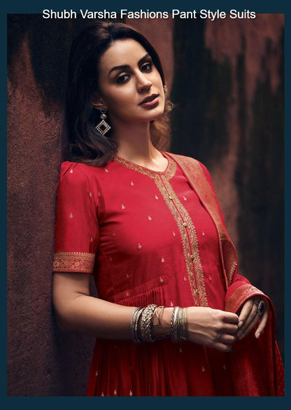 Shubh Varsha Fashions Muslin Pant Style Suits Wholesaler Gujarat