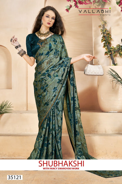 Shubhakshi Vallabhi Prints Brasso Sarees Manufacturer