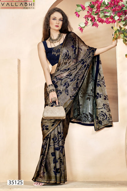 Shubhakshi Vallabhi Prints Brasso Sarees Manufacturer