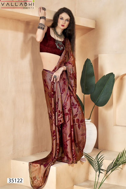 Shubhakshi Vallabhi Prints Brasso Sarees Manufacturer