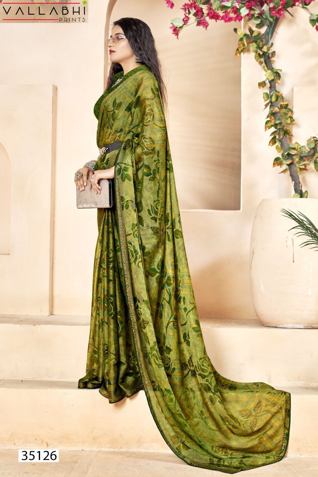 Shubhakshi Vallabhi Prints Brasso Sarees Manufacturer