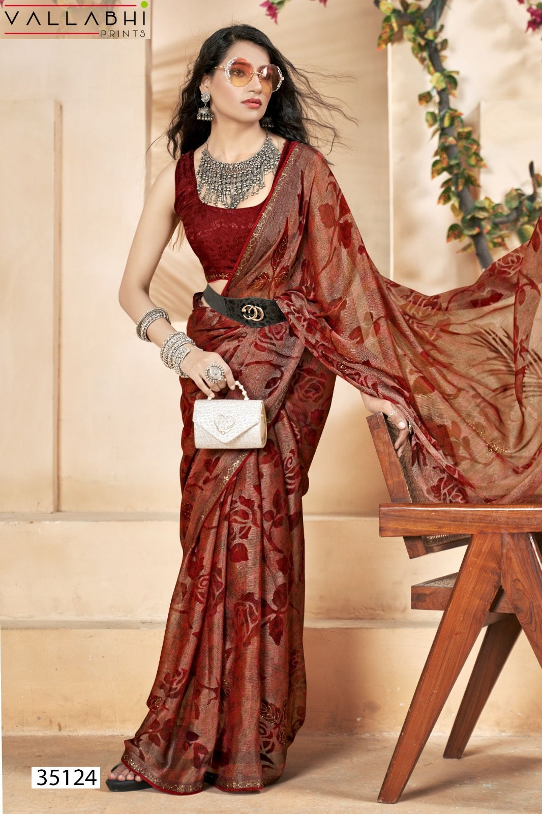 Shubhakshi Vallabhi Prints Brasso Sarees Manufacturer
