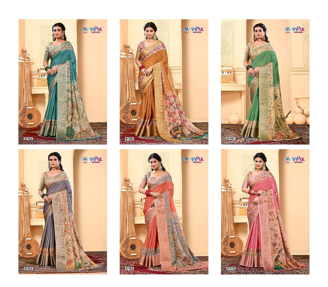 Shubhangi Vipul Soft Silk Sarees Exporter India