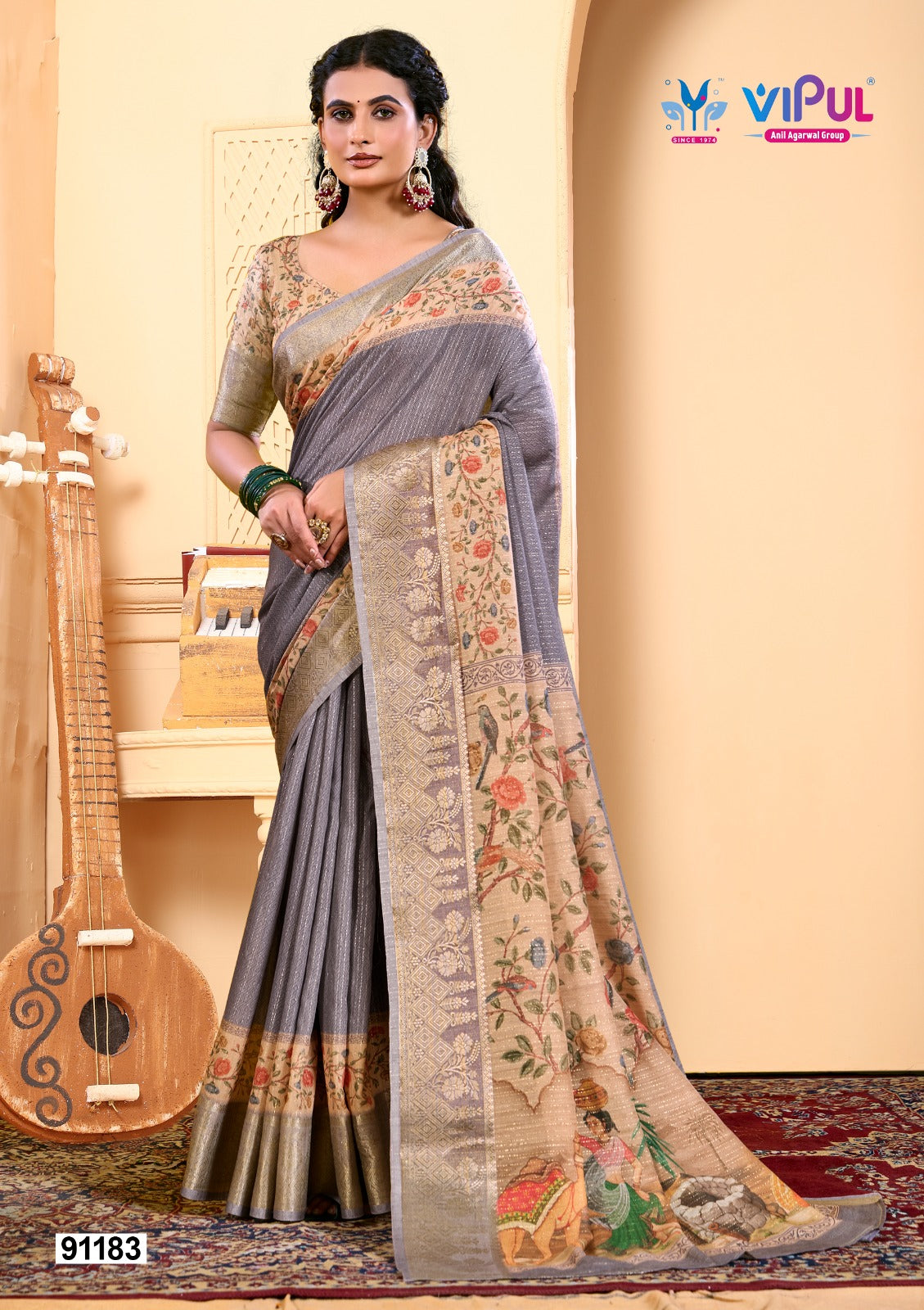 Shubhangi Vipul Soft Silk Sarees Exporter India