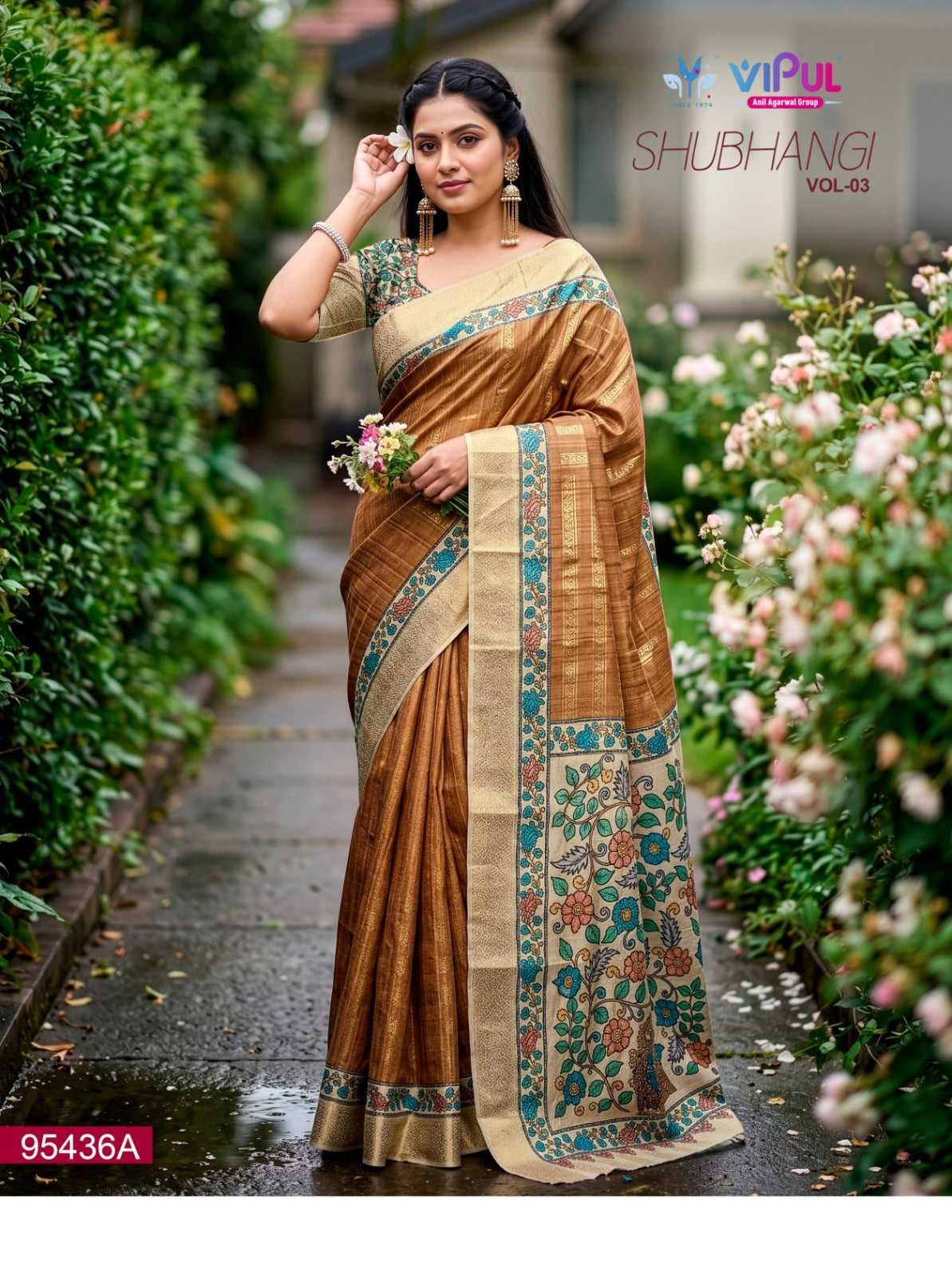 Shubhangi Vol 3 Vipul Soft Silk Sarees Manufacturer