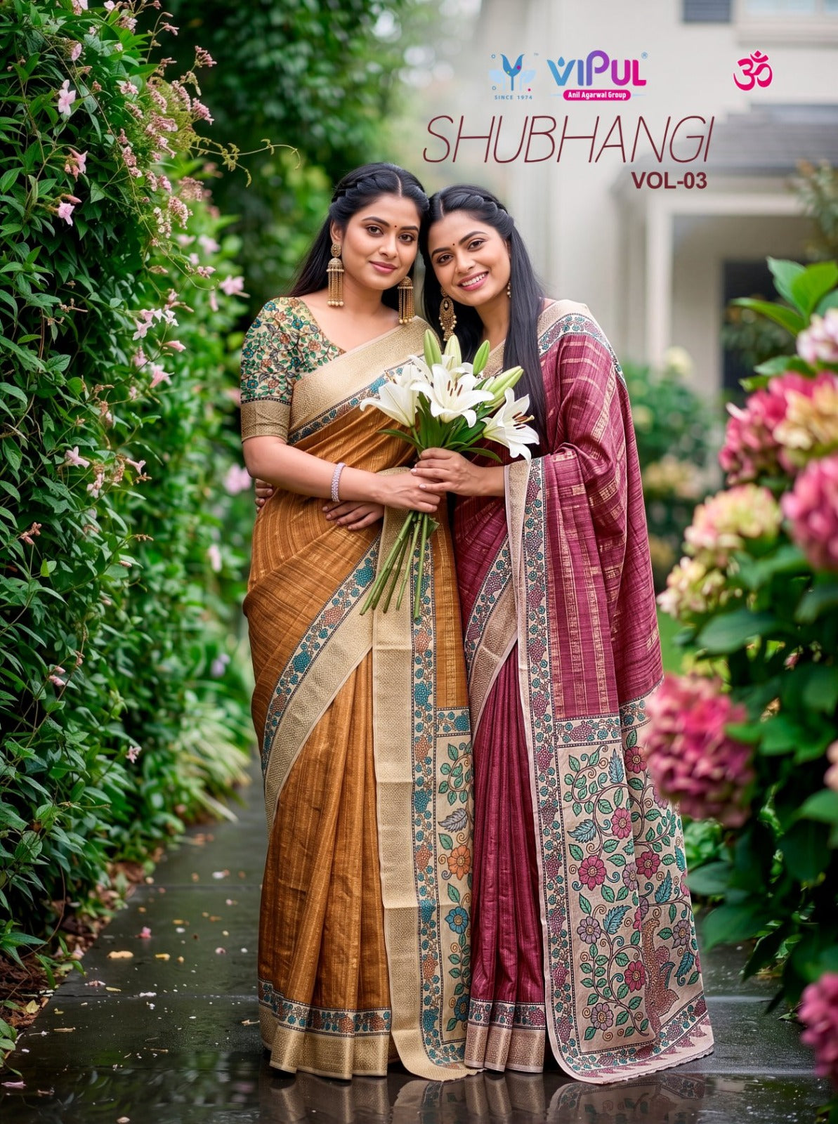 Shubhangi Vol 3 Vipul Soft Silk Sarees Manufacturer